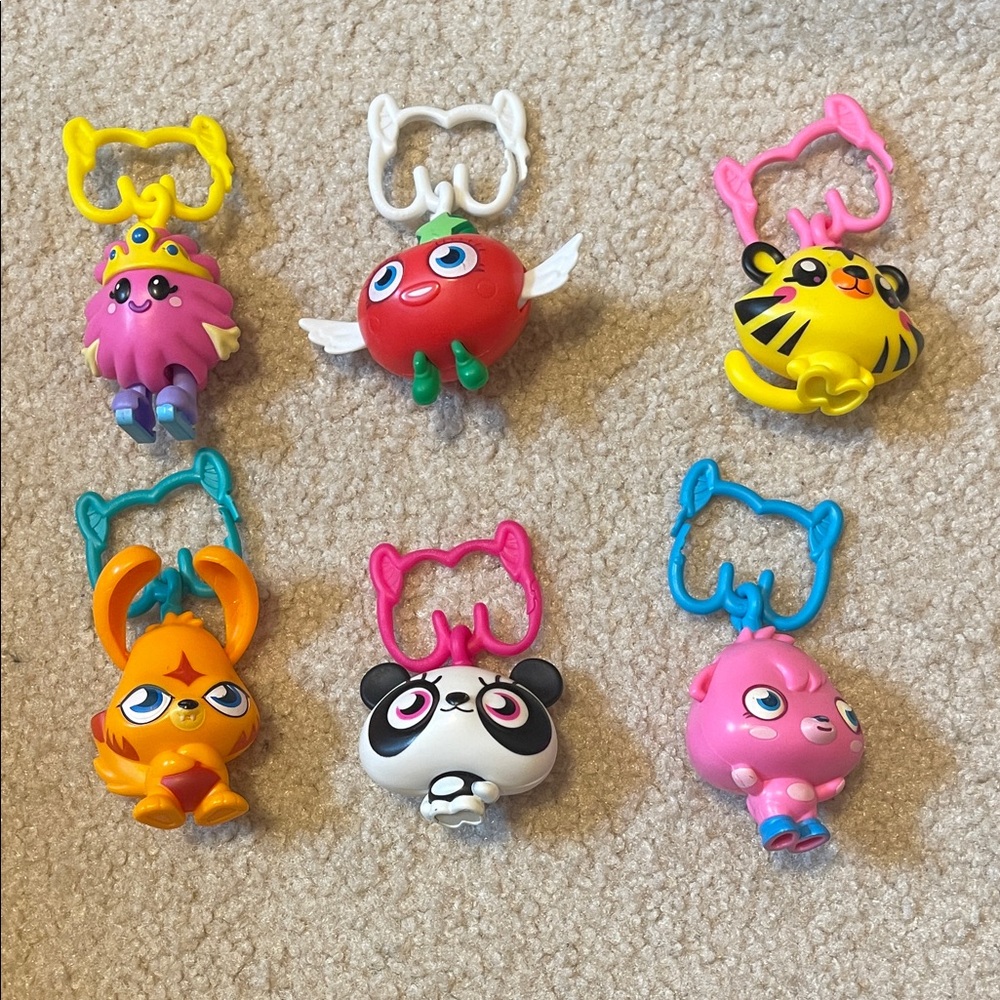 Moshi Monster McDonald’s Clip ons